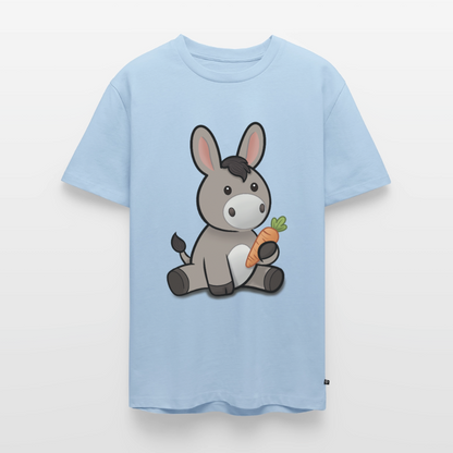 der-kleine-esel-männer-shirt - Hellblau