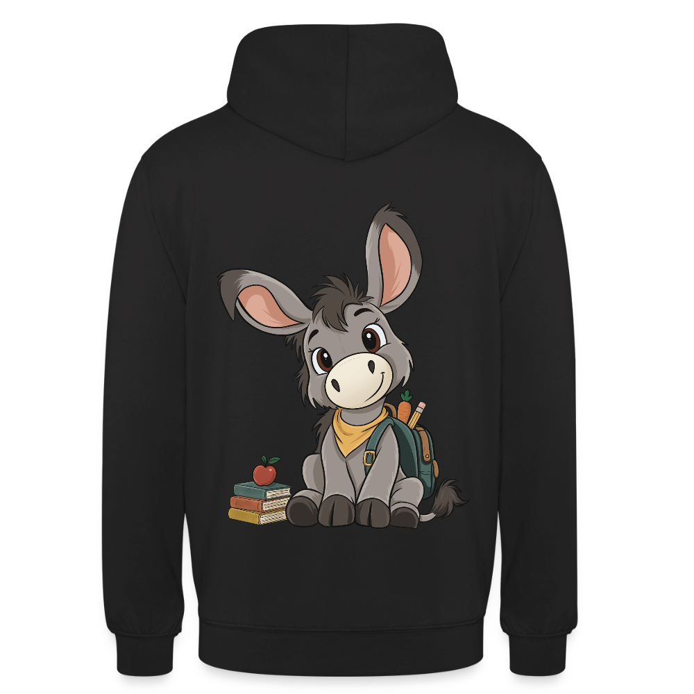 der-kleine-esel-classic-unisex-hoodie - Schwarz