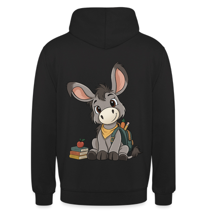 der-kleine-esel-classic-unisex-hoodie - Schwarz