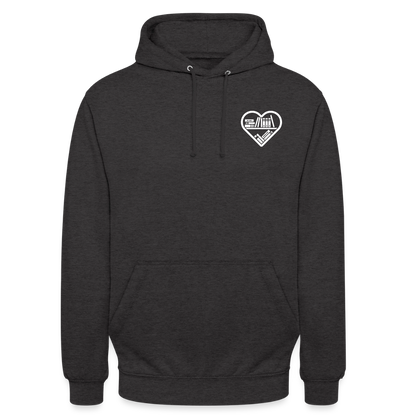 buchverliebt-unisex-hoodie - Anthrazit