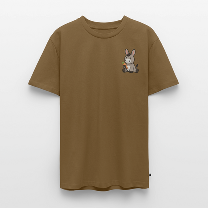 der-kleine-esel-männer-shirt-pocket - Nussbraun