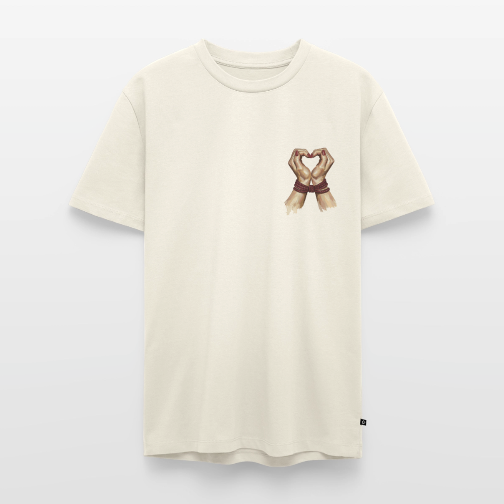 Bound by Love | Premium Bio-Shirt - Naturweiß