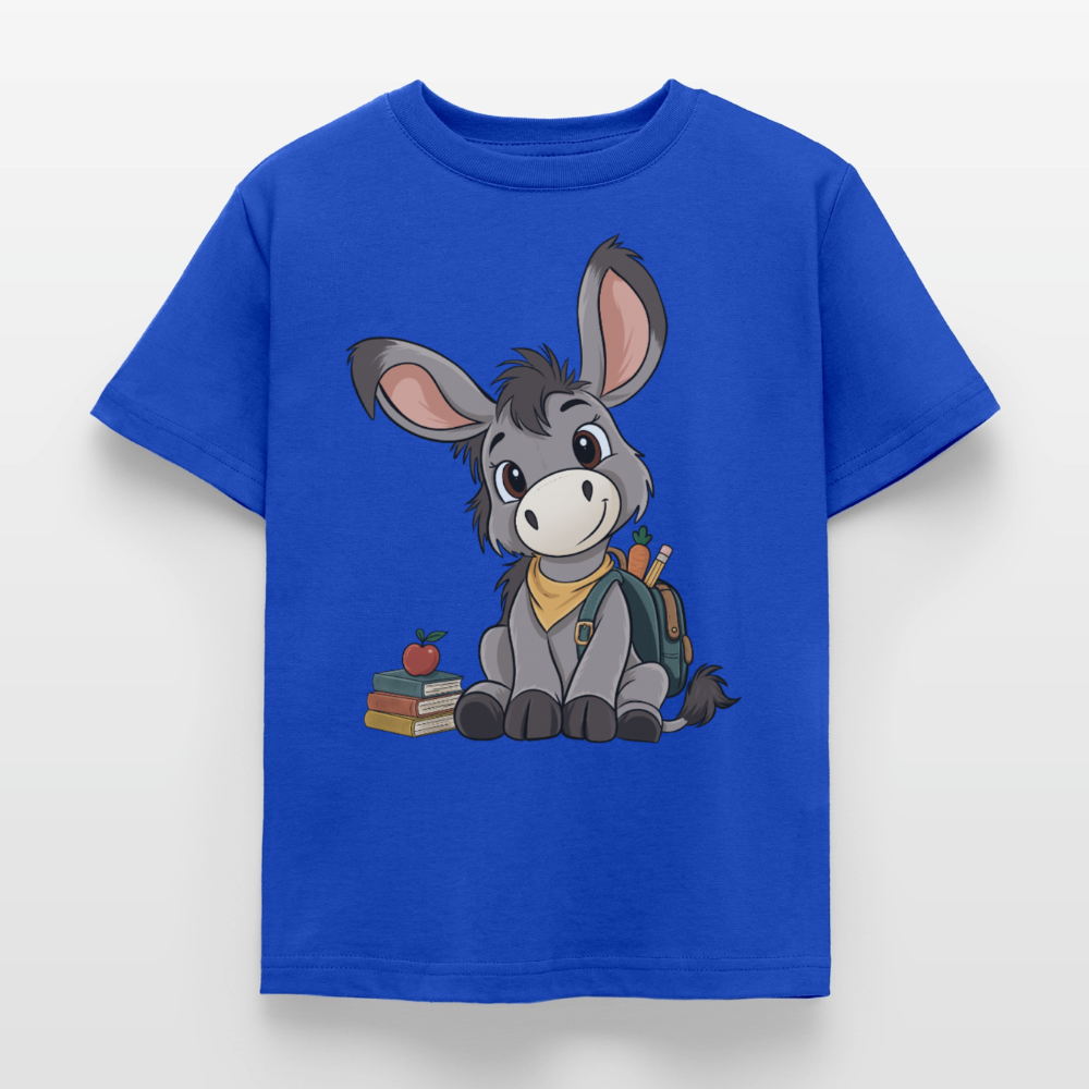 der-kleine-esel-classic-kinder-t-shirt - Royalblau