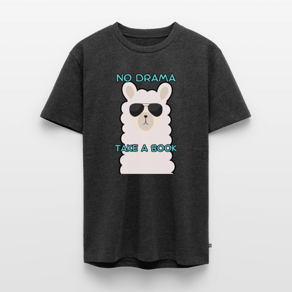 no-drama-männer-shirt - Anthrazit meliert