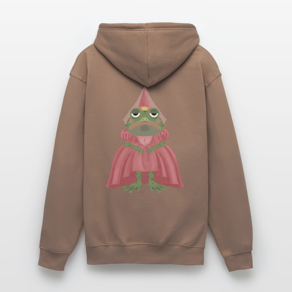 der.ungekuesste.froschkoenig.unisex.hoodie - Mokka