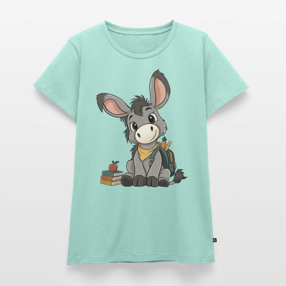 der-kleine-esel-classic-frauen-shirt - Mint 