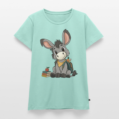 der-kleine-esel-classic-frauen-shirt - Mint 