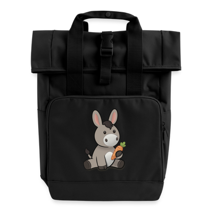 der-kleine-esel-unisex-rucksack-14l - Schwarz