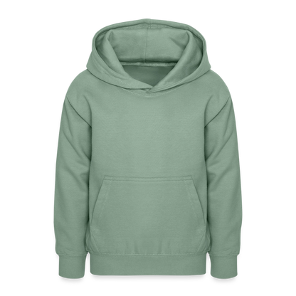 cozy.pinguin.stories.teenager.hoodie - Graugrün
