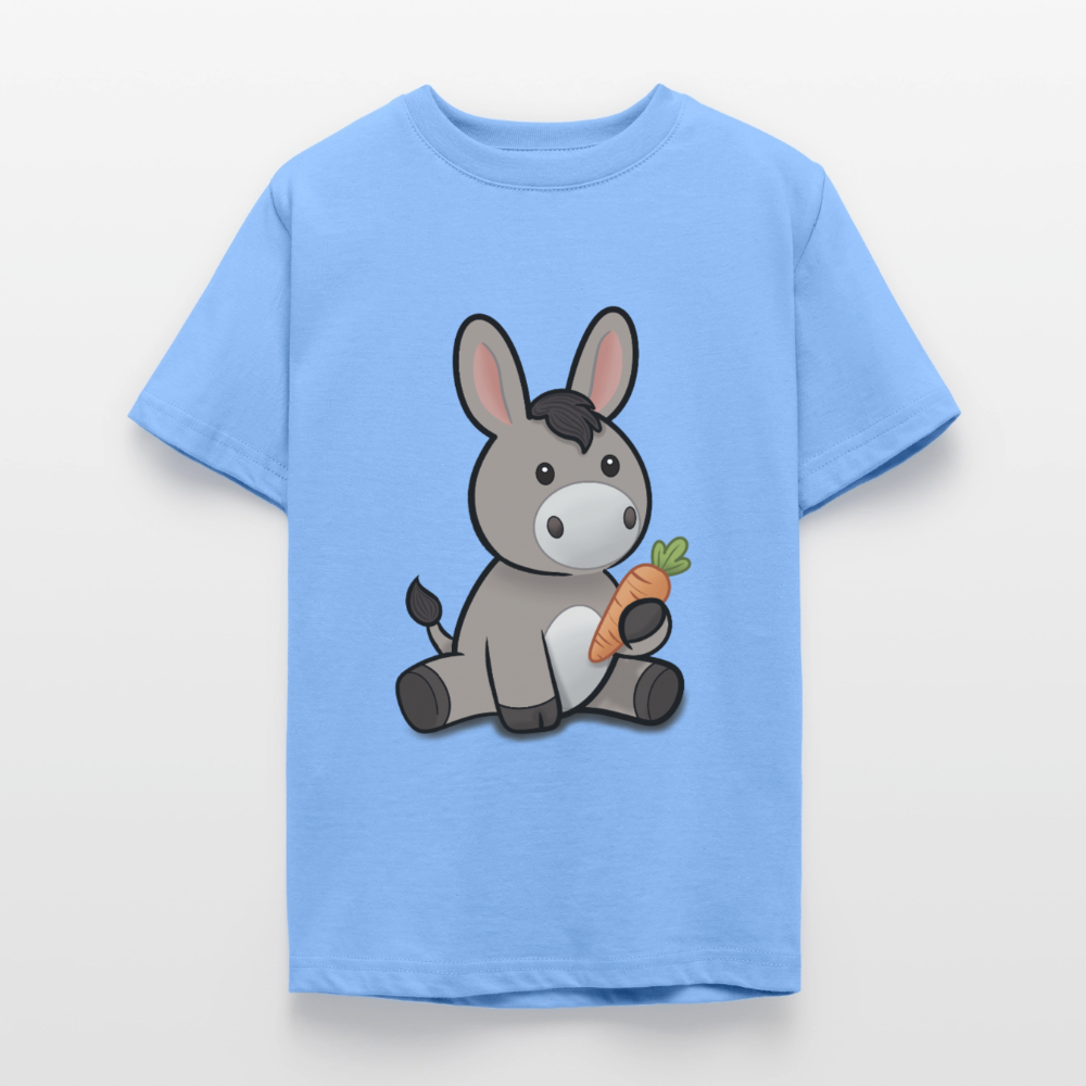 der-kleine-esel-teenager-t-shirt - Himmelblau
