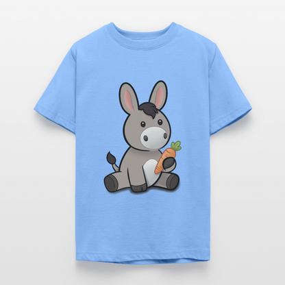 der-kleine-esel-teenager-t-shirt - Himmelblau