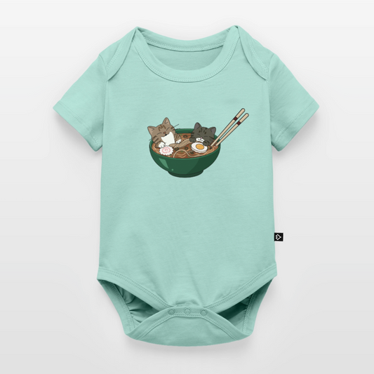 Sushi-Cats-ramen-baby-bio-body - Mint 