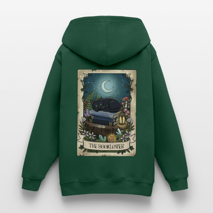Tarotkarten-Booklover-teenager-hoodie - Flaschengrün