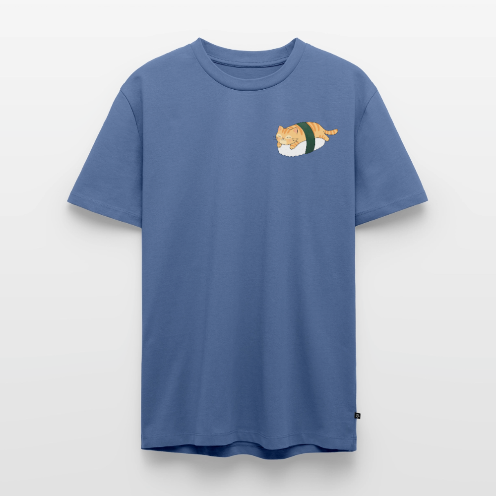 Sushi-Cats-Nigiri-männer-shirt - Taubenblau