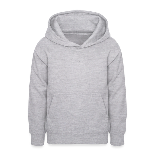 Kleiner.Delfin .große.Welle.teenager.hoodie - Hellgrau meliert