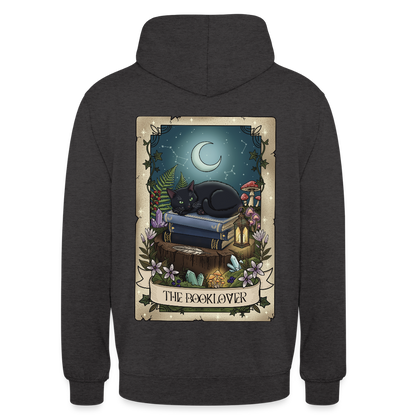 Tarotkarten-Booklover-unisex-hoodie - Anthrazit