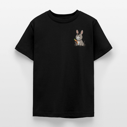 der-kleine-esel-teenager-t-shirt-pocket - Schwarz