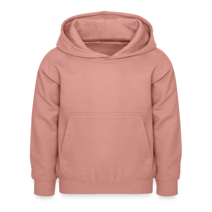 Kleiner.Delfin .große.Welle.kinder.hoodie - Altrosa