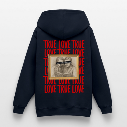 love.is.love.men.unisex.hoodie - Navy
