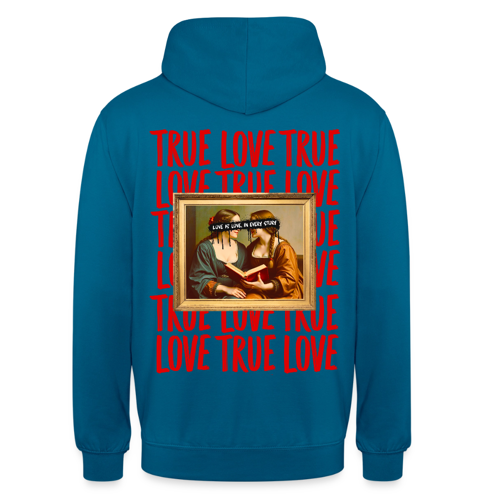 love.is.love.women.Unisex.Hoodie - Tiefseeblau 