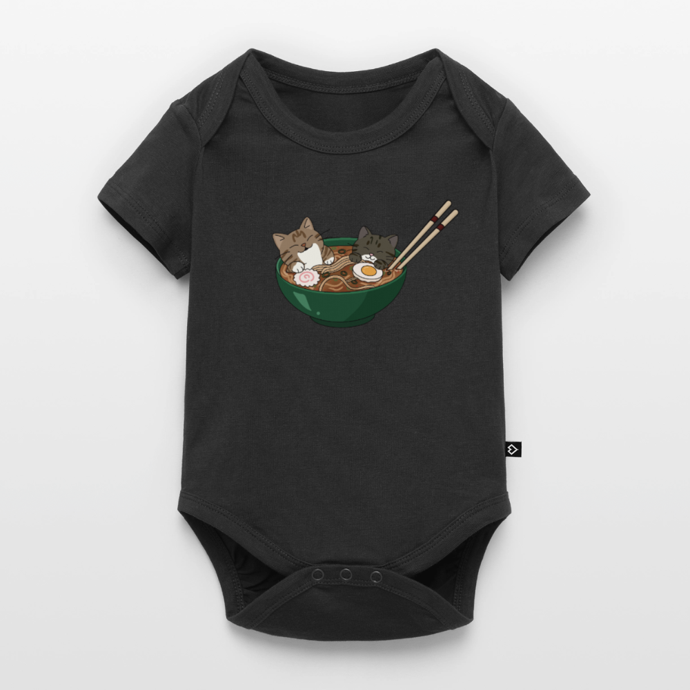 Sushi-Cats-ramen-baby-bio-body - Schwarz