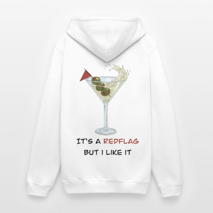 Its.a.Red.Flag.but.I.like.it.unisex.hoodie - Weiß