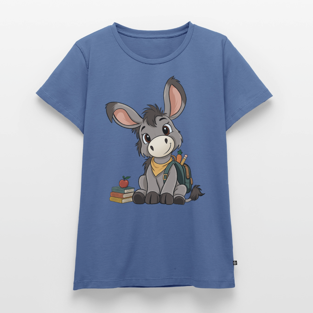 der-kleine-esel-classic-frauen-shirt - Taubenblau