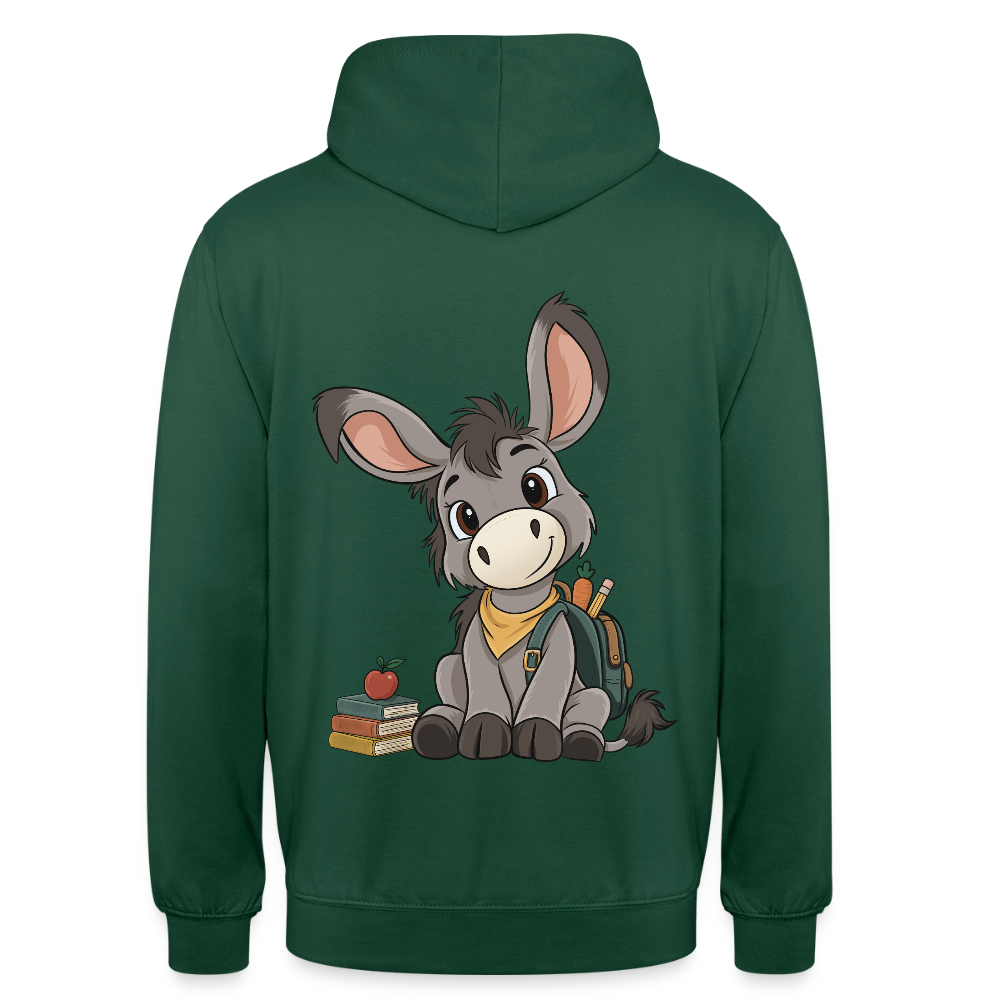 der-kleine-esel-classic-unisex-hoodie - Flaschengrün