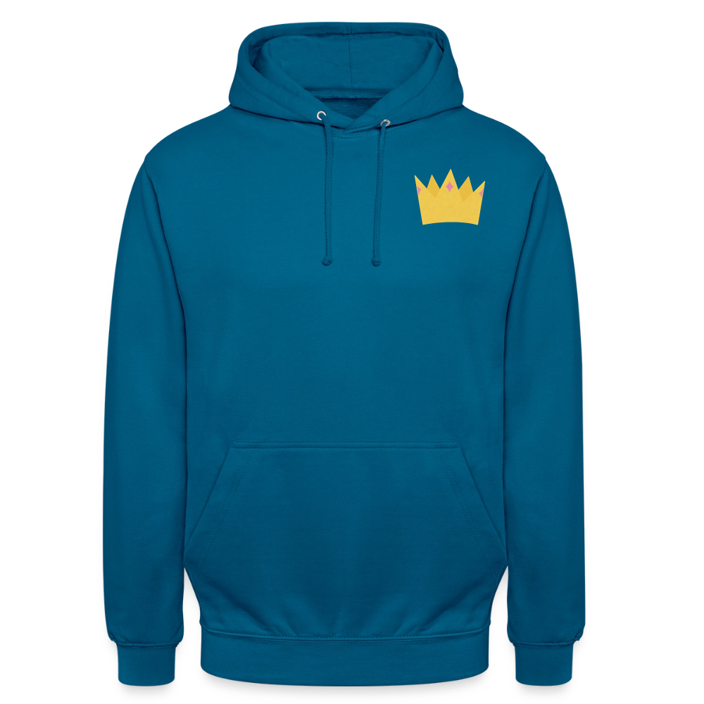 der.ungekuesste.froschkoenig.unisex.hoodie - Tiefseeblau 