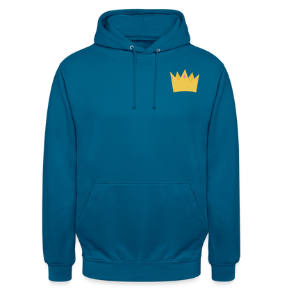 der.ungekuesste.froschkoenig.unisex.hoodie - Tiefseeblau 