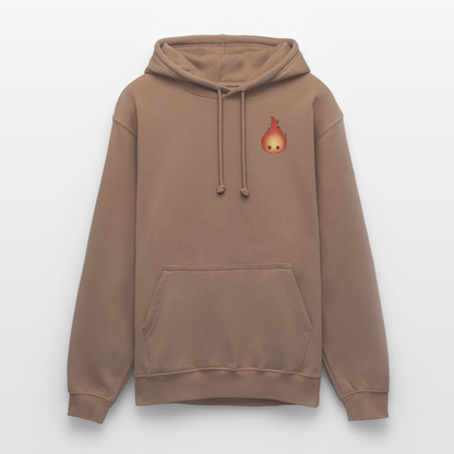 Kleiner.buecherdrache.unisex.hoodie - Mokka