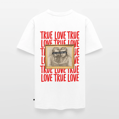 love.is.love.men.männer.shirt - Weiß