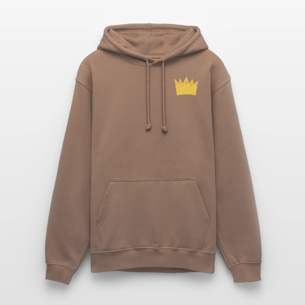 der.ungekuesste.froschkoenig.unisex.hoodie - Mokka