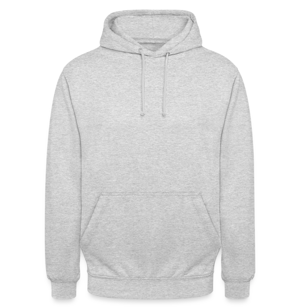 no-drama-unisex-hoodie - Hellgrau meliert