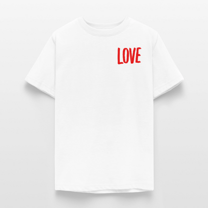 love.is.love.men.teenager.shirt - Weiß