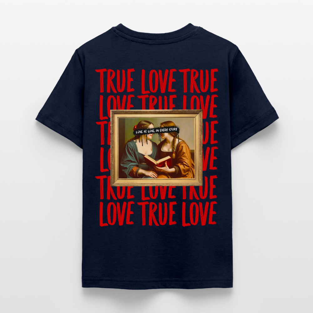 love.is.love.women.teenager.shirt - Navy