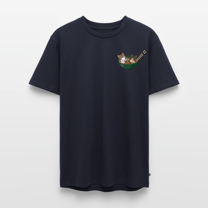Sushi-Cats-Ramen-männer-shirt - Navy