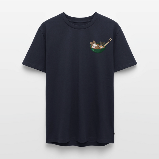 Sushi-Cats-Ramen-männer-shirt - Navy