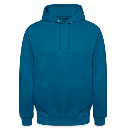 no-drama-unisex-hoodie - Tiefseeblau 