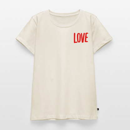 love.is.love.men.frauen.shirt - Naturweiß