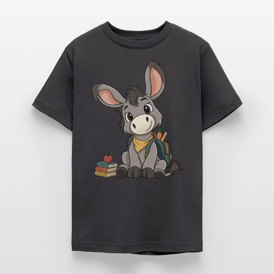 der-kleine-esel-classic-teenager-t-shirt - Dunkelgrau