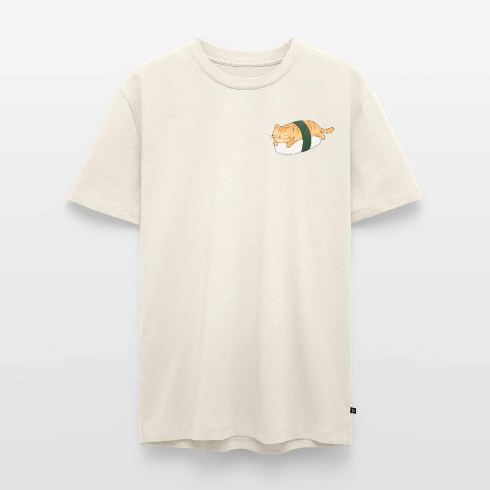 Sushi-Cats-Nigiri-männer-shirt - Naturweiß