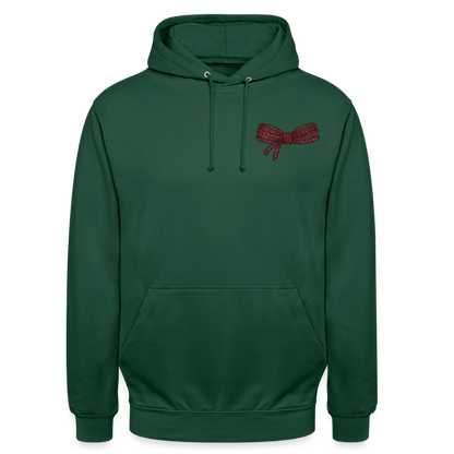 bound.by.Love.unisex.hoodie - Flaschengrün