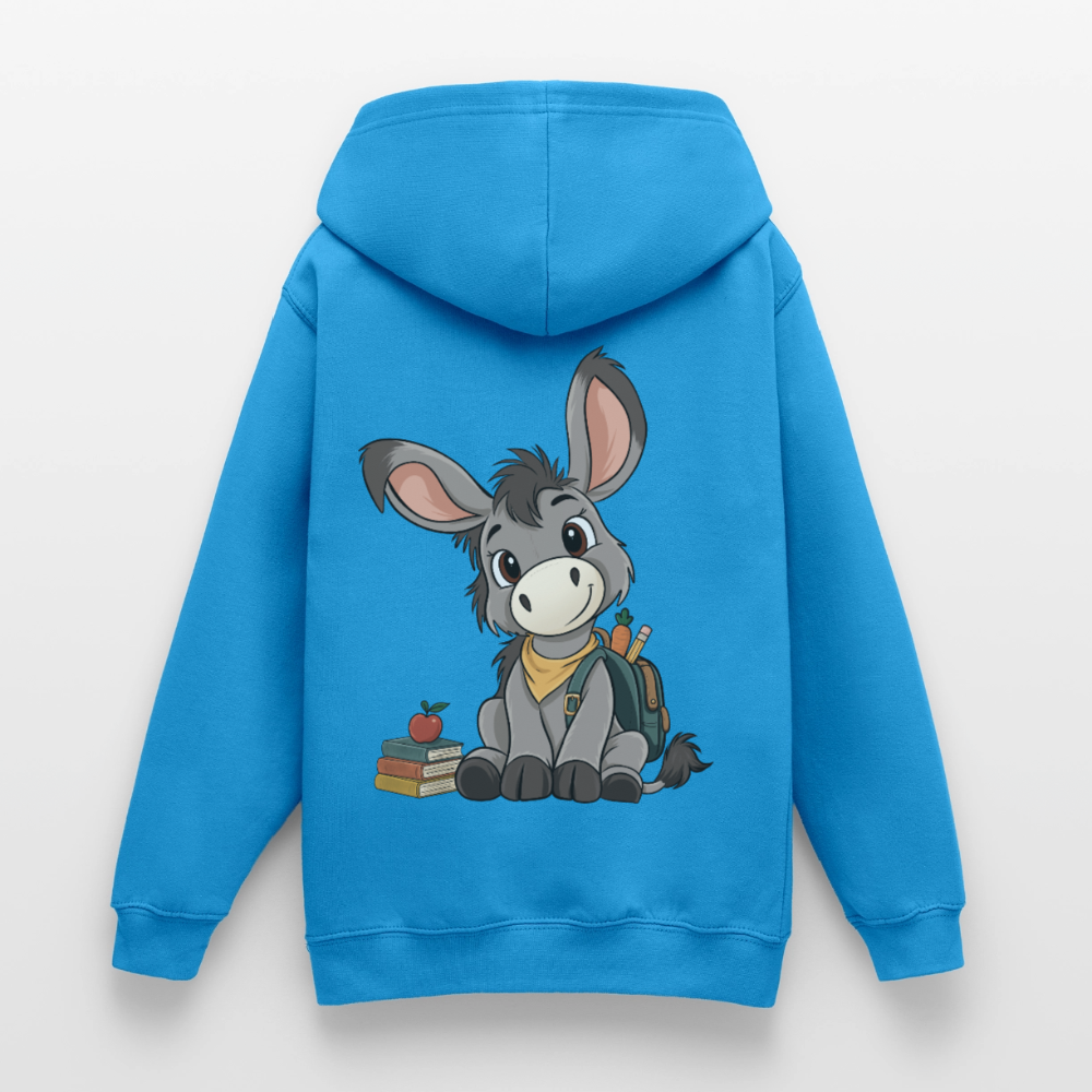 der-kleine-esel-classic--teenager-hoodie - Meeresblau
