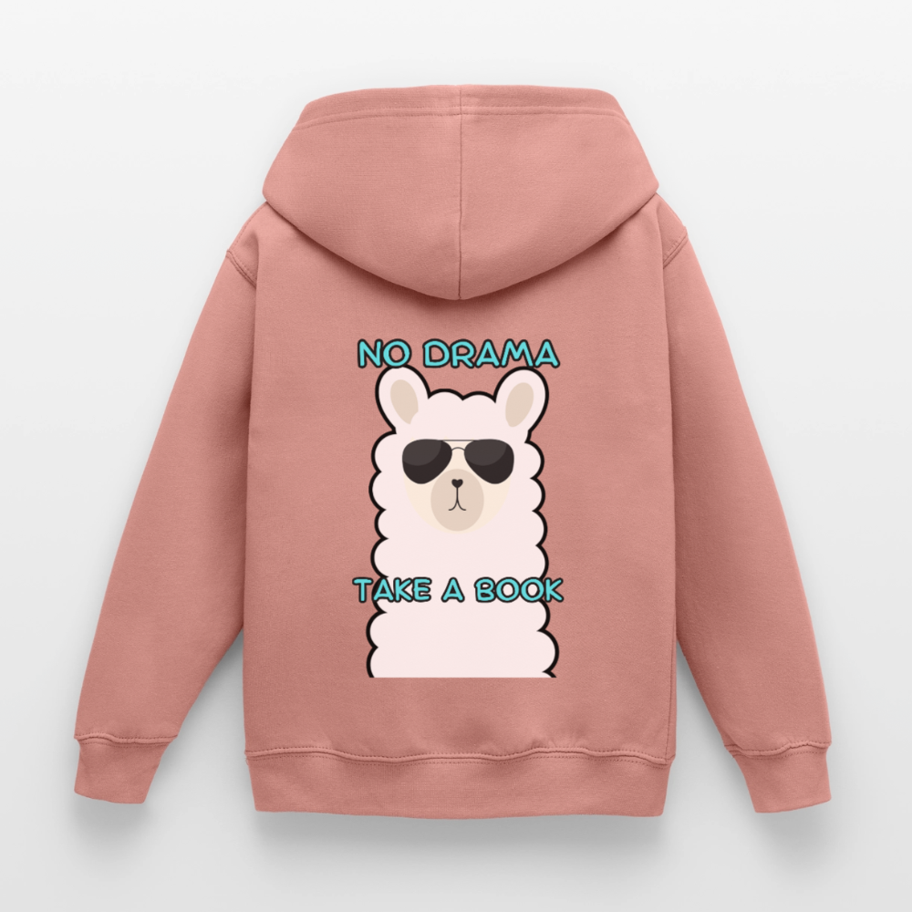 no-drama-kinder-hoodie - Altrosa