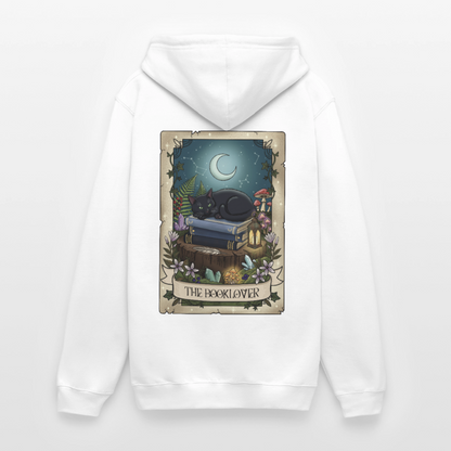 Tarotkarten-Booklover-unisex-hoodie - Weiß