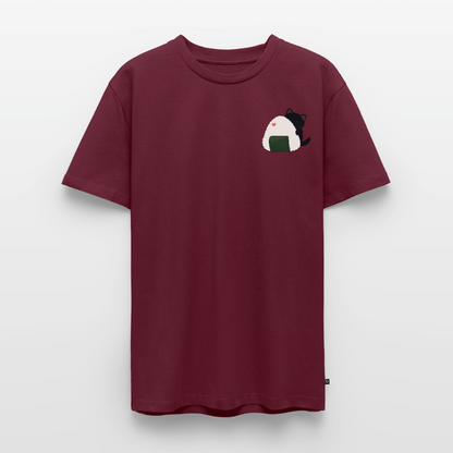 Sushi-Cats-Onigiri-männer-shirt - Burgunderrot