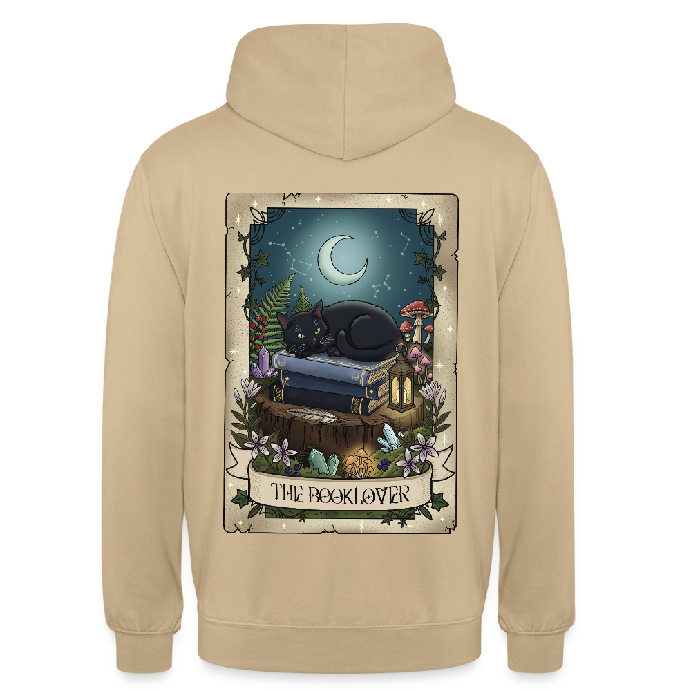 Tarotkarten-Booklover-unisex-hoodie - Beige