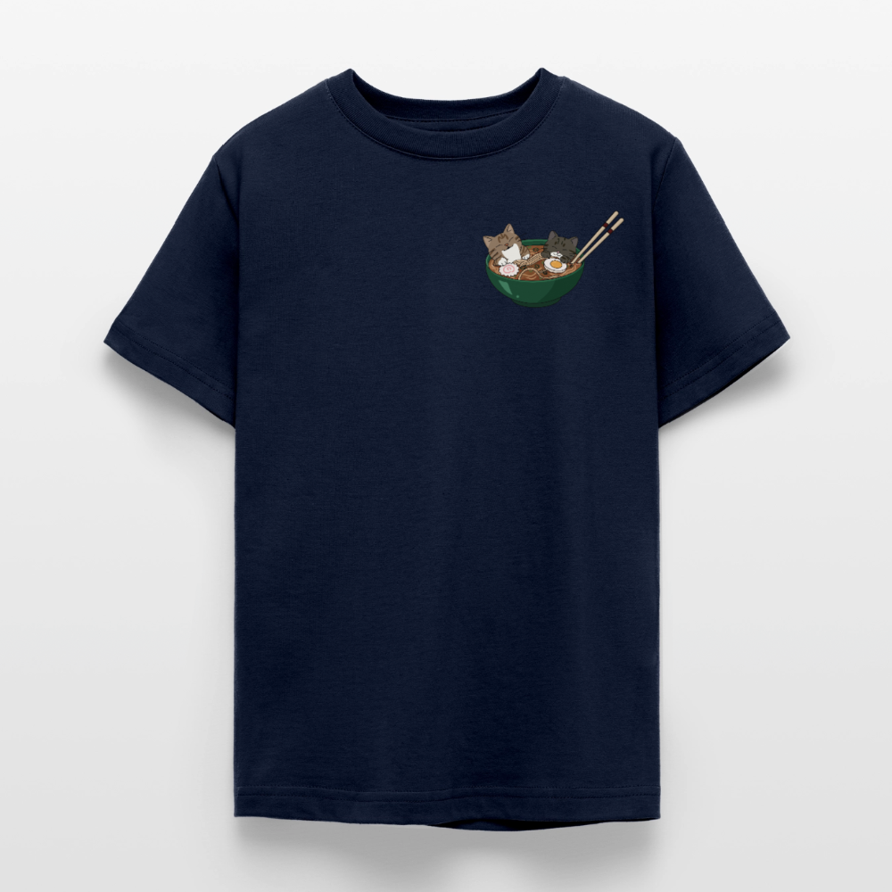 Sushi-Cats-ramen-teenager-kinder-t--shirt - Navy