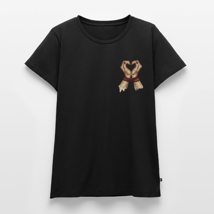 Bound by Love | Premium T-Shirt für Frauen - Schwarz